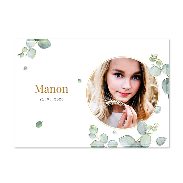 Spot UV Card Horizontal 14,3 x 10 cm