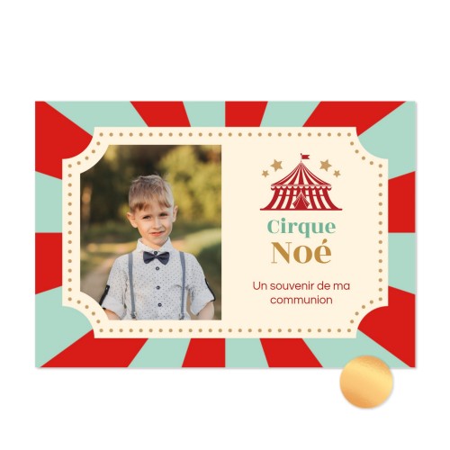 SingleCardHFoil_CircusTicketFoilBlue