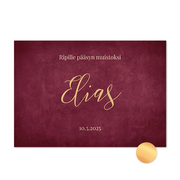 Kuvakortit kultafolio - Vaakataso 14,3 x 10 cm Kuvakortit kultafolio - Vaakataso 14,3 x 10 cm