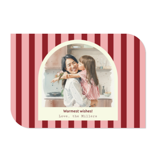 Single Card Half Rounded Horizontal 14,3 x 10 cm Single Card Half Rounded Horizontal 14,3 x 10 cm