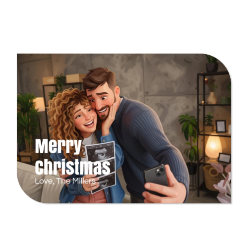 Single Card Half Rounded Horizontal 14,3 x 10 cm Single Card Half Rounded Horizontal 14,3 x 10 cm