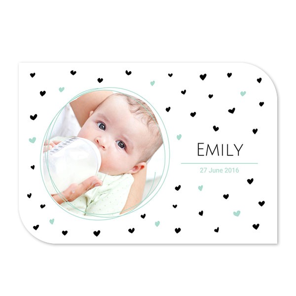 Single Card Half Rounded Horizontal 14,3 x 10 cm Single Card Half Rounded Horizontal 14,3 x 10 cm