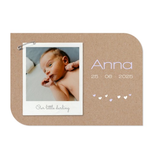 Single Card Half Rounded Horizontal 14,3 x 10 cm Single Card Half Rounded Horizontal 14,3 x 10 cm