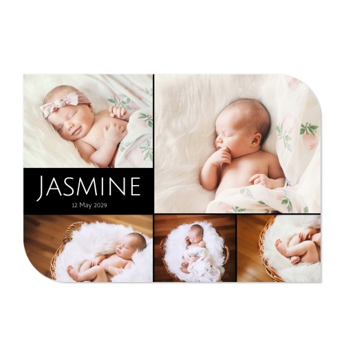 Fotokaart vleugel liggend 14,3 x 10 cm