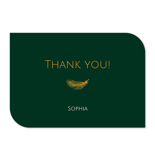 Enkle fotokort halvrundet landskap 14,3 x 10 cm