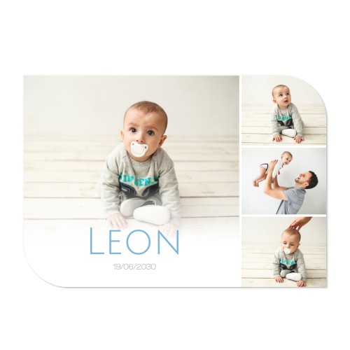 Grusskarte - Halbrunde Ecken Querformat 14,3 x 10 cm Grusskarte - Halbrunde Ecken Querformat 14,3 x 10 cm