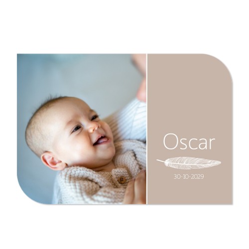 Grusskarte - Halbrunde Ecken Querformat 14,3 x 10 cm Grusskarte - Halbrunde Ecken Querformat 14,3 x 10 cm