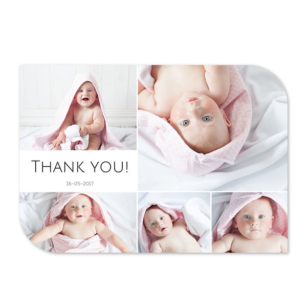 Single Card Half Rounded Horizontal 14,3 x 10 cm