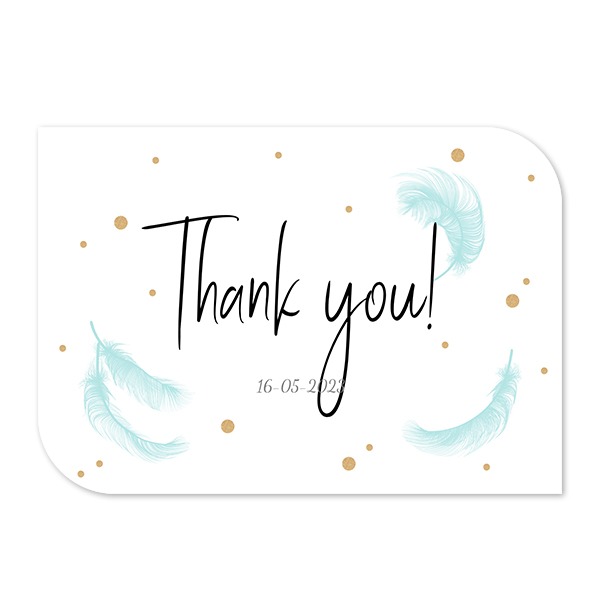 Single Card Half Rounded Horizontal 14,3 x 10 cm Single Card Half Rounded Horizontal 14,3 x 10 cm