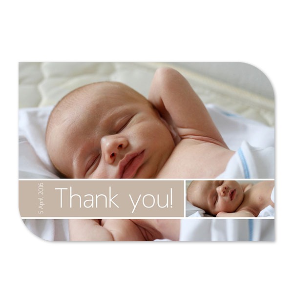 Enkle fotokort halvrundet landskap 14,3 x 10 cm