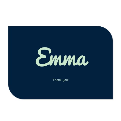 Grusskarte - Halbrunde Ecken Querformat 14,3 x 10 cm Grusskarte - Halbrunde Ecken Querformat 14,3 x 10 cm