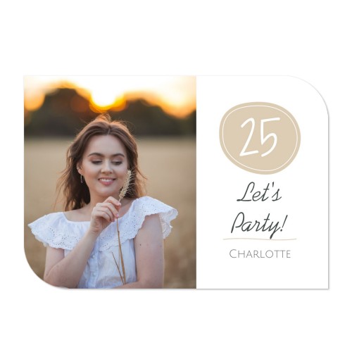 Single Card Half Rounded Horizontal 14,3 x 10 cm Single Card Half Rounded Horizontal 14,3 x 10 cm