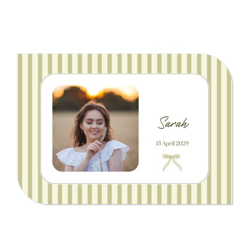 Enkla Fotokort vinge liggande 14,3 x 10 cm Enkla Fotokort vinge liggande 14,3 x 10 cm