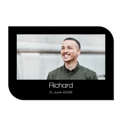 Single Card Half Rounded Horizontal 14,3 x 10 cm Single Card Half Rounded Horizontal 14,3 x 10 cm