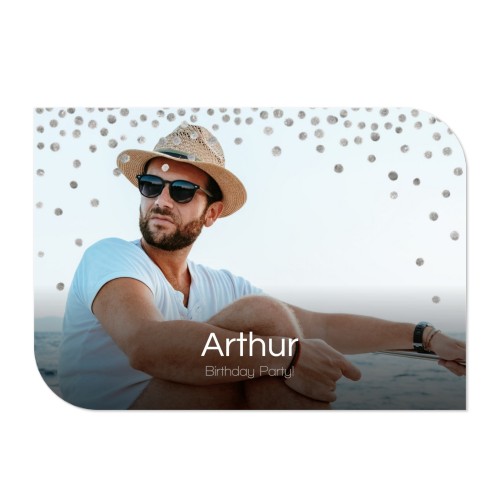 Single Card Half Rounded Horizontal 14,3 x 10 cm Single Card Half Rounded Horizontal 14,3 x 10 cm