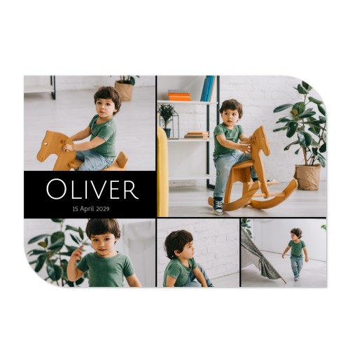 Fotokaart vleugel liggend 14,3 x 10 cm