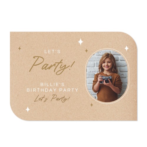 Single Card Half Rounded Horizontal 14,3 x 10 cm