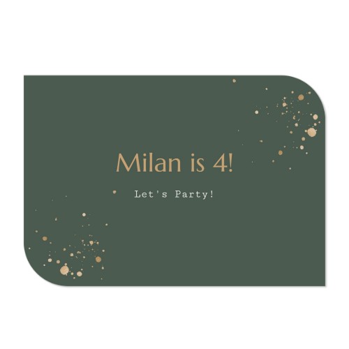 Single Card Half Rounded Horizontal 14,3 x 10 cm