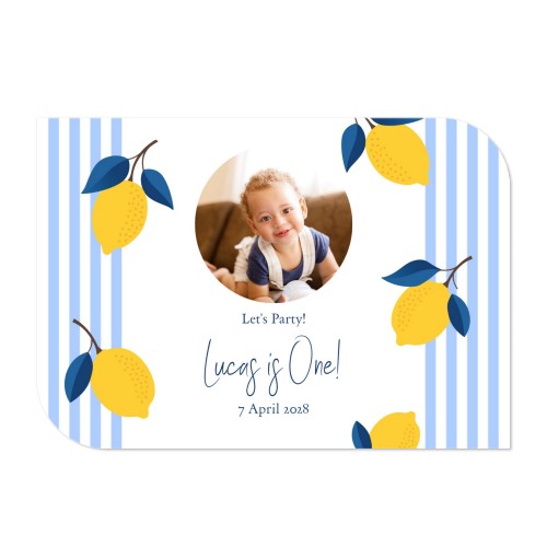 Single Card Half Rounded Horizontal 14,3 x 10 cm