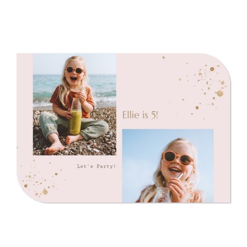 Enkla Fotokort vinge liggande 14,3 x 10 cm