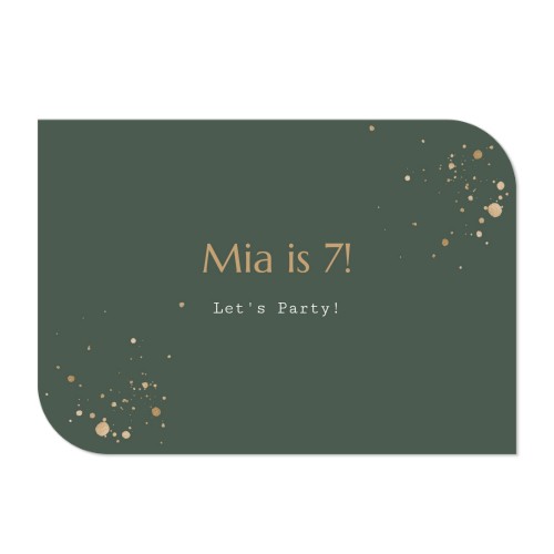 Single Card Half Rounded Horizontal 14,3 x 10 cm