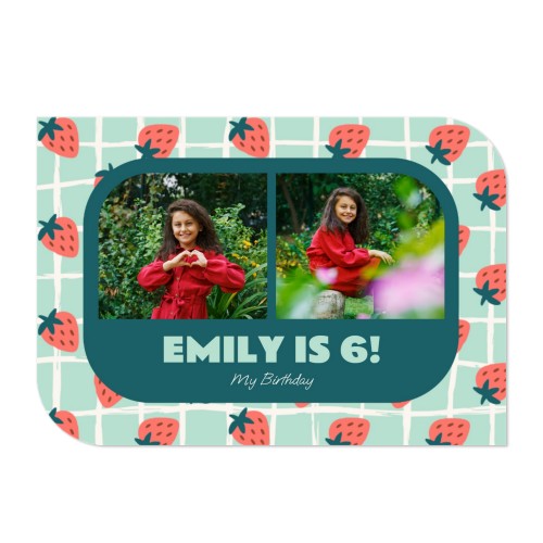 Single Card Half Rounded Horizontal 14,3 x 10 cm Single Card Half Rounded Horizontal 14,3 x 10 cm
