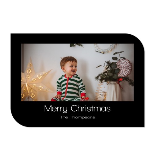 Faire-part 1 volet Bords ronds diagonale paysage 14,3 x 10 cm Faire-part 1 volet Bords ronds diagonale paysage 14,3 x 10 cm