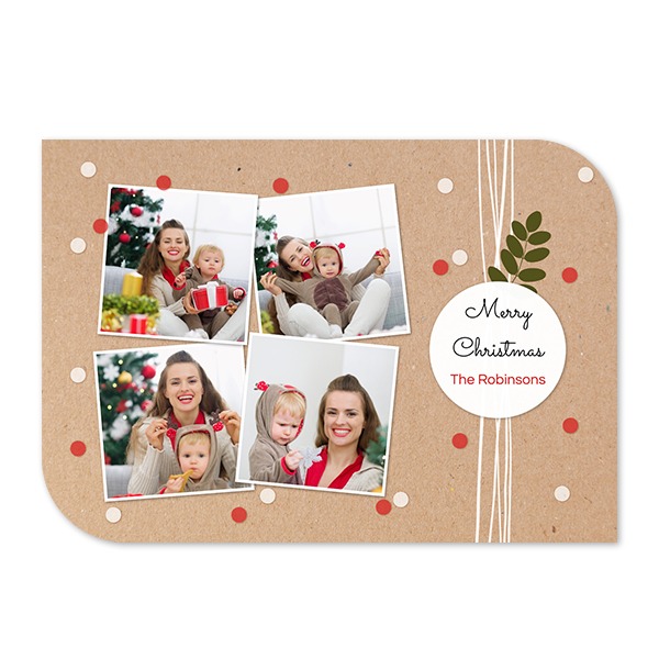 Single Card Half Rounded Horizontal 14,3 x 10 cm