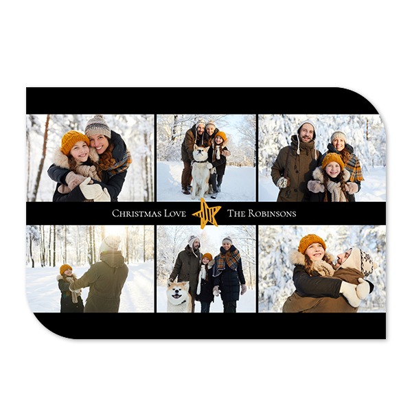 Single Card Half Rounded Horizontal 14,3 x 10 cm Single Card Half Rounded Horizontal 14,3 x 10 cm