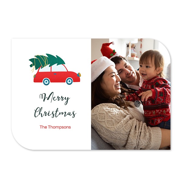 Single Card Half Rounded Horizontal 14,3 x 10 cm Single Card Half Rounded Horizontal 14,3 x 10 cm