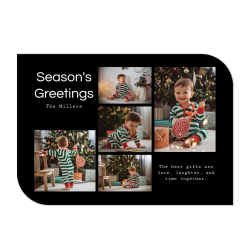 Single Card Half Rounded Horizontal 14,3 x 10 cm