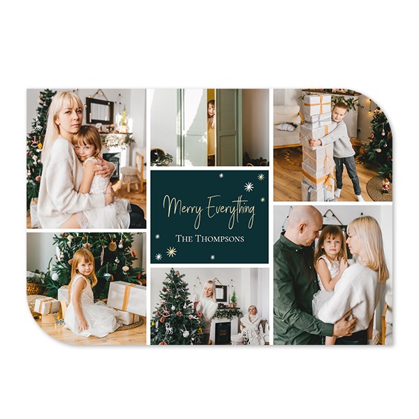 Fotokaart vleugel liggend 14,3 x 10 cm