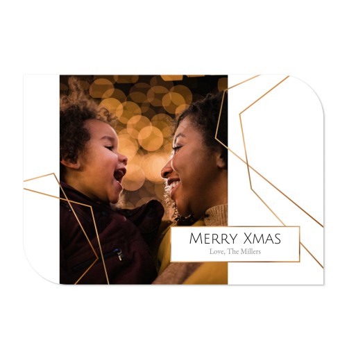 Single Card Half Rounded Horizontal 14,3 x 10 cm