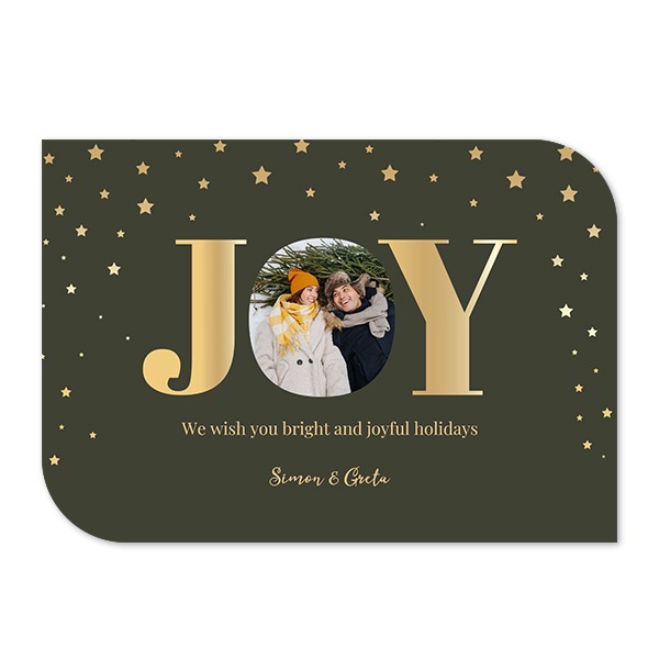 Fotokaart vleugel liggend 14,3 x 10 cm