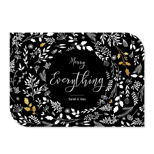 Single Card Half Rounded Horizontal 14,3 x 10 cm