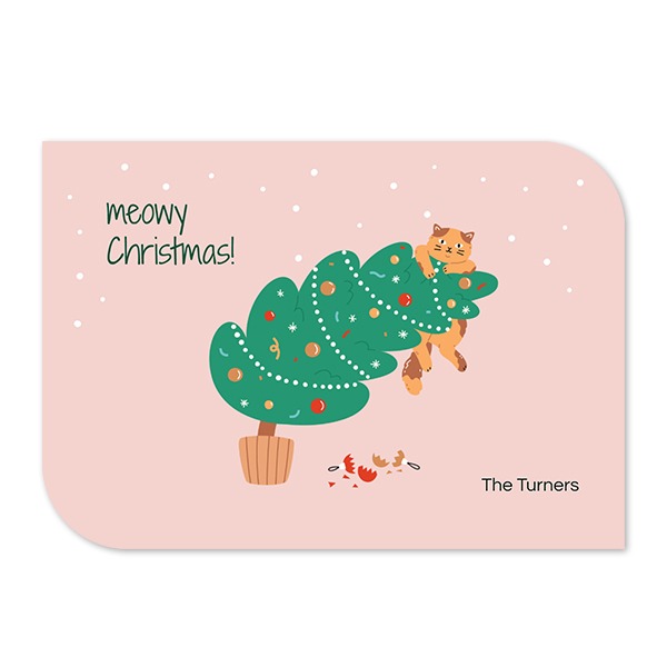 Single Card Half Rounded Horizontal 14,3 x 10 cm