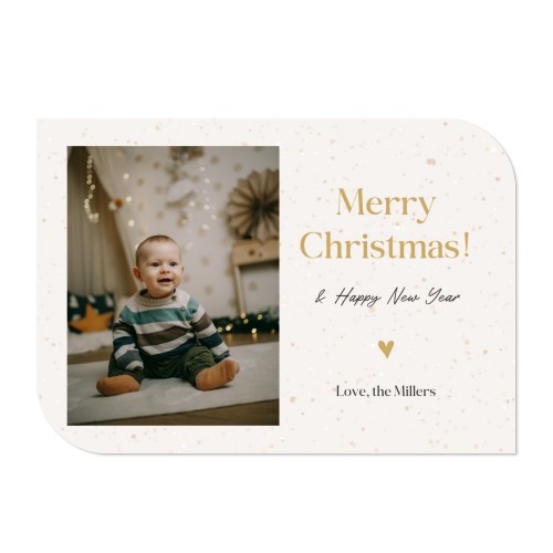 Single Card Half Rounded Horizontal 14,3 x 10 cm