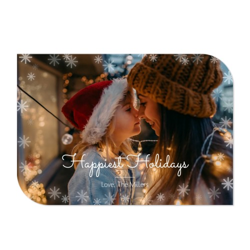 Klassinen kuvakortti siiven muotoinen vaaka 14,3 x 10 cm