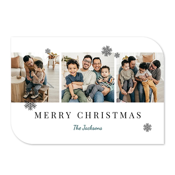 Single Card Half Rounded Horizontal 14,3 x 10 cm