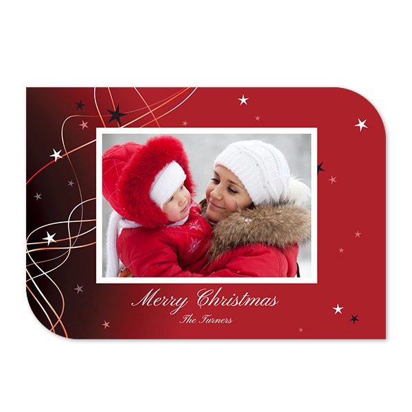 Fotokaart vleugel liggend 14,3 x 10 cm