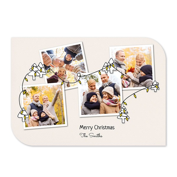 Enkla Fotokort vinge liggande 14,3 x 10 cm