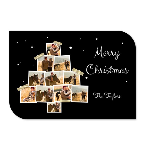 Single Card Half Rounded Horizontal 14,3 x 10 cm