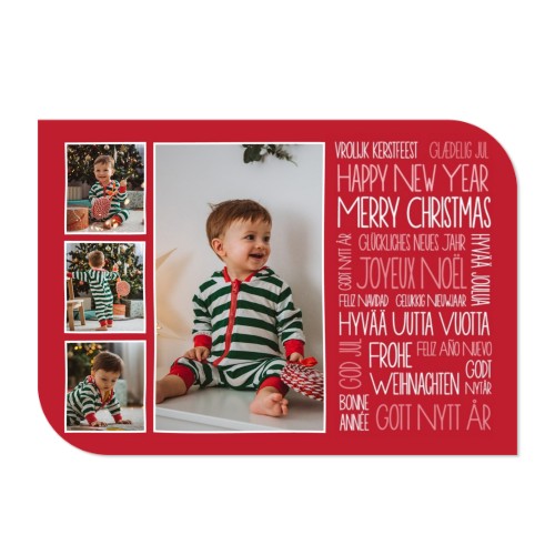 Fotokaart vleugel liggend 14,3 x 10 cm