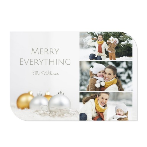 Grusskarte - Halbrunde Ecken Querformat 14,3 x 10 cm Grusskarte - Halbrunde Ecken Querformat 14,3 x 10 cm