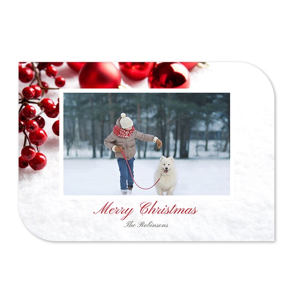 Klassinen kuvakortti siiven muotoinen vaaka 14,3 x 10 cm