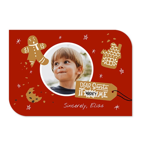 Single Card Half Rounded Horizontal 14,3 x 10 cm