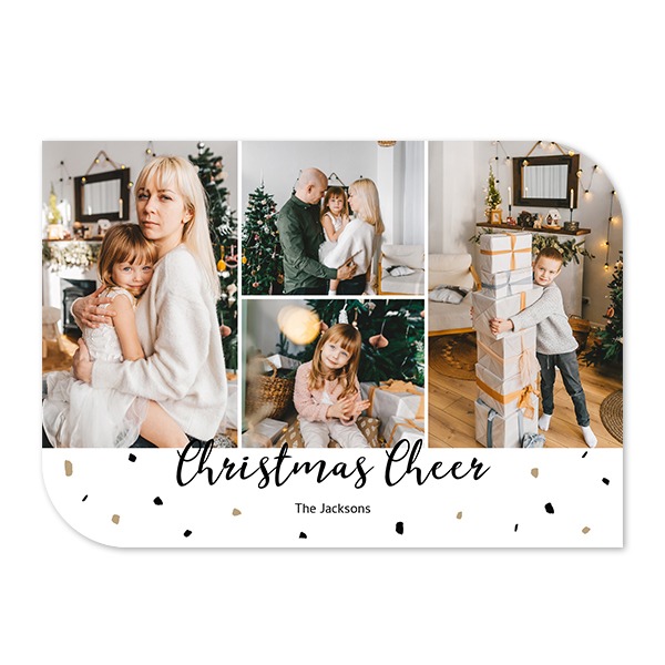 Single Card Half Rounded Horizontal 14,3 x 10 cm