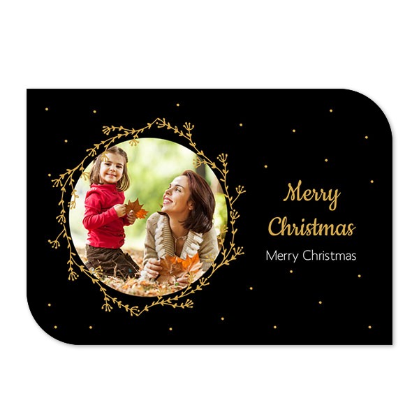 Single Card Half Rounded Horizontal 14,3 x 10 cm