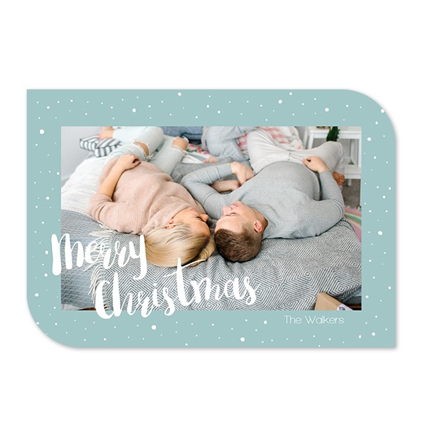 Klassinen kuvakortti siiven muotoinen vaaka 14,3 x 10 cm