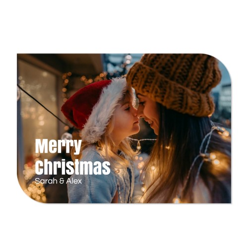 Single Card Half Rounded Horizontal 14,3 x 10 cm Single Card Half Rounded Horizontal 14,3 x 10 cm